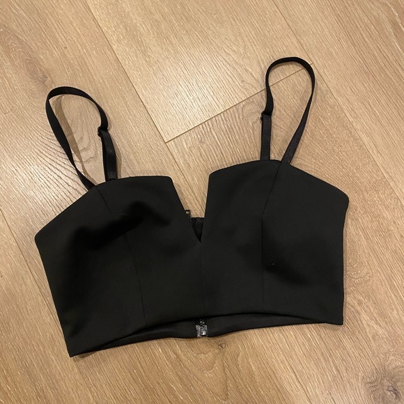 topshop bustier